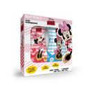 Kit minnie cachos (sh 250ml + cond 230ml) + cartela de adesivos
