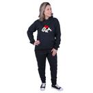 Kit Minnie Mouse Moletom Blusa Calça Desenho Animado Masculino Feminino Moda Casual