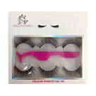 Kit Miss Frandy - Cílios Postiços com 3 Pares e Uma Pinça