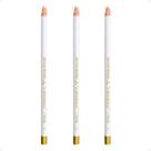 Kit Mitsubishi Rainbow: 3 Lápis Dermatográfico Branco 7610-1