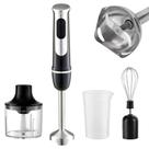 Kit Mixer 4 em 1 Inox Batedor Fue Miniprocessador 600w Misturador Triturador 110v - QG DOS PRODUTOS