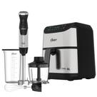 Kit Mixer Power 3 em 1 e Fritadeira Inox Digital 5L Oster