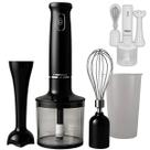 Kit Mixer, Processador e Batedor 3 em 1 127V 220V com Copo 700ml e Acessórios Compacto, Prático e Versátil para Cozinha Sortido Preto ou Branco