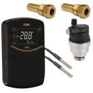 Kit MMZ + Válvula Eliminadora de Ar + 2 Poços Termométricos Kit MMZ + Válvula Eliminadora de Ar + 2 Poços Termométricos