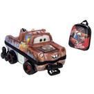 Kit Mochila 3D De Carrinho Carros Mater e Lancheira Infantil - Diplomata
