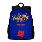 Kit Mochila Bolsa Escolar Com Rodinha Carrinho Para Viagem + Estojo Porta Lápis