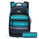 Kit Mochila Bolsa Hang Loose com Estojo Reforçada Espaçosa Faculdade Escola