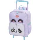 Kit Mochila Carrinho Lancheira Kouii Pacific Filhotiis Panda