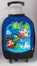Kit Mochila Carrinho Lucas Neto + Estojo + Lancheira