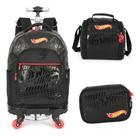 Kit Mochila Carrinho Rodas Skate 360 Original Hot Wheels