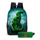 Kit Mochila com Estojo Escolar Infantil do Hulk Menino Kit Mochila com Estojo Escolar Infantil do Hulk Menino