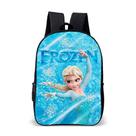 Kit Mochila Com Estojo Ou Avulso Escolar Infantil Princesas Do Gelo Aventura Neve Para Menina