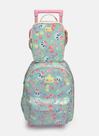 Kit Mochila Com Rodinha E Lancheira Unicórnio Cherry Puket