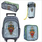 Kit mochila com rodinha + lancheira termica + estojo 2 zippers + garafa brw raptor Kit mochila com rodinha + lancheira termica + estojo 2 zippers + garafa brw raptor