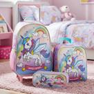 Kit Mochila com Rodinha Unicorn Kit Completo Mochila Feminina Mochila Lancheira Estojo