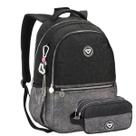 Kit Mochila Costas 18" Color Up Estojo Glitter Teen Meninas