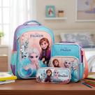 Kit Mochila Costas Com Lancheira E Estojo Frozen Y2 14760