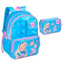 Kit Mochila Costas e Estojo Infantil Alice