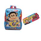 Kit Mochila Costas Escolar e Estojo Infantil Julius Jr Kit Mochila Costas Escolar e Estojo Infantil Julius Jr