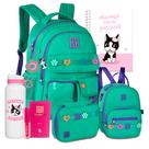Kit Mochila Costas Feminina Rebecca Bonbon Estojo Lancheira