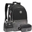 Kit Mochila Costas Glitter 18" Color Up Lancheira e Estojo
