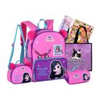 Kit Mochila Costas Infantil Luluca Original 2026