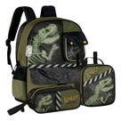 KIT Mochila Costas Lancheira Estojo Dinossauro T-Rex Clio KIT Mochila Costas Lancheira Estojo Dinossauro T-Rex Clio