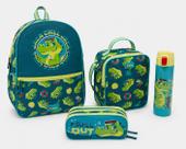 Kit mochila costas+lancheira+estojo+garrafa jaca relax puket Kit mochila costas+lancheira+estojo+garrafa jaca relax puket