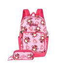 Kit Mochila Costas Lotso Com Estojo Triplo Toy Story Disney