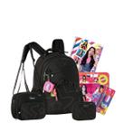 Kit Mochila Costas Luluca Escola Lancheira E Estojo Box Teen