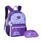 Kit Mochila Costas Meninas Tsum Tsum Juvenil Original 2026