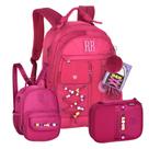 Kit Mochila Costas Rebecca Bonbon Beaded Fun Com Lancheira Estojo Box Kit Mochila Costas Rebecca Bonbon Beaded Fun Com Lancheira Estojo Box