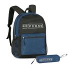 Kit Mochila Costas Reverse Com Estojo Simples Universitário