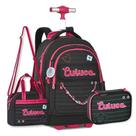 Kit Mochila De Carrinho Luluca LU24606 cores Clio Style