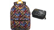 Kit Mochila de Costas + Estojo Box X-Men Wolverine Original