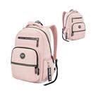 Kit Mochila de Costas + Estojo Rosa Bebê Color Up Metalassê - Ref MJ41483