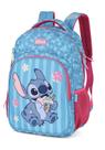 Kit Mochila De Costas Estojo Triplo da Lilo Stitch e Angel Pink Kit Mochila De Costas Estojo Triplo da Lilo Stitch e Angel Pink
