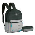 Kit Mochila de Costas Sport Collection C/ Estojo Duplo Dream Bigger Escolar - Clio