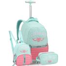 Kit Mochila De Roda 18" Color Up Estojo E Lancheira Térmica Kit Mochila De Roda 18" Color Up Estojo E Lancheira Térmica