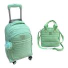 Kit Mochila de Rodinha e Lanch Rebecca Bonbon 24038 Feminino