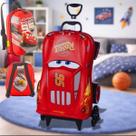 Kit Mochila De Rodinha E Lancheira Carros Marvel Disney Vermelho Mcqueen Kit Mochila De Rodinha E Lancheira Carros Marvel Disney Vermelho Mcqueen