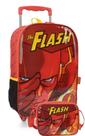Kit Mochila de Rodinha Masculina The Flash Luxcel Ref.37832 Kit Mochila de Rodinha Masculina The Flash Luxcel Ref.37832