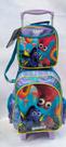 Kit Mochila De Rodinha Procurando Dory dermiwil Azul