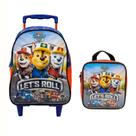 Kit Mochila de Rodinhas e Lanch Patrulha Canina Xeryus 10780 Kit Mochila de Rodinhas e Lanch Patrulha Canina Xeryus 10780