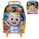 Kit Mochila de Rodinhas e Lancheira Xeryus 16 Cocomelon X2 Kit Mochila de Rodinhas e Lancheira Xeryus 16 Cocomelon X2