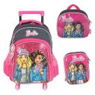 Kit Mochila De Rodinhas Escolar Lancheira E Estojo Barbie Kit Mochila De Rodinhas Escolar Lancheira E Estojo Barbie