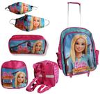 Kit mochila de rodinhas patrulha canina meninos escolar infantil masculino volta as aulas