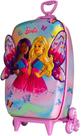Kit mochila diplomata maxtoy 3d barbie borboleta com lancheira