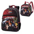 Kit Mochila e Lancheira Escolar Naruto Akatsuki Rising 978J Kit Mochila e Lancheira Escolar Naruto Akatsuki Rising 978J