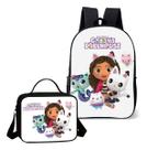 Kit Mochila E Lancheira Termica Escolar Mundo Magico Gabby Lançamento